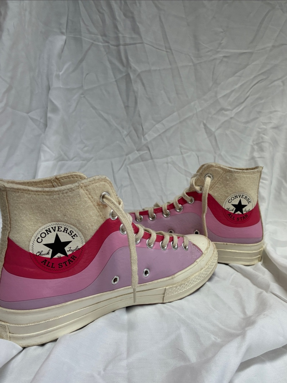 Converse Chuck 70 High 'Thermo Felt - Winter White Pink' 2020